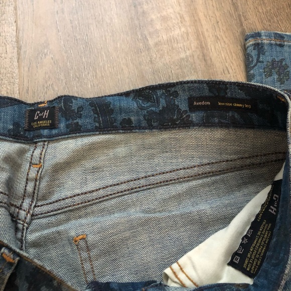 Citizens Of Humanity Avedon Paisley Print Jeans - Picture 7 of 8